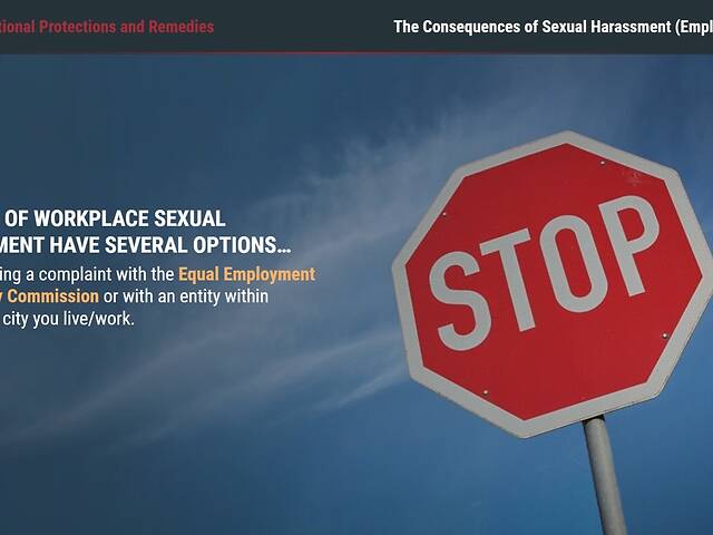 The Consequences of Sexual Harassment™ (Employee Course, Multi-State)