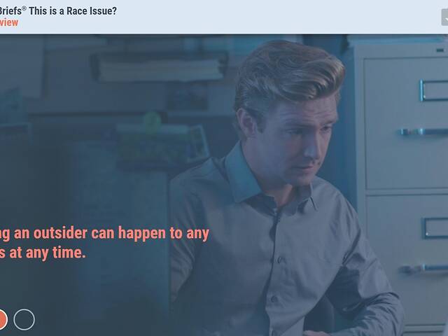 TrainingBriefs® This is a Race Issue?