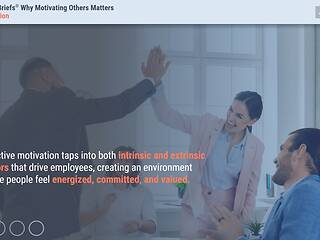 TrainingBriefs® Why Motivating Others Matters