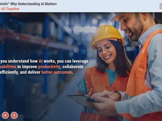 TrainingBriefs® Why Understanding AI Matters