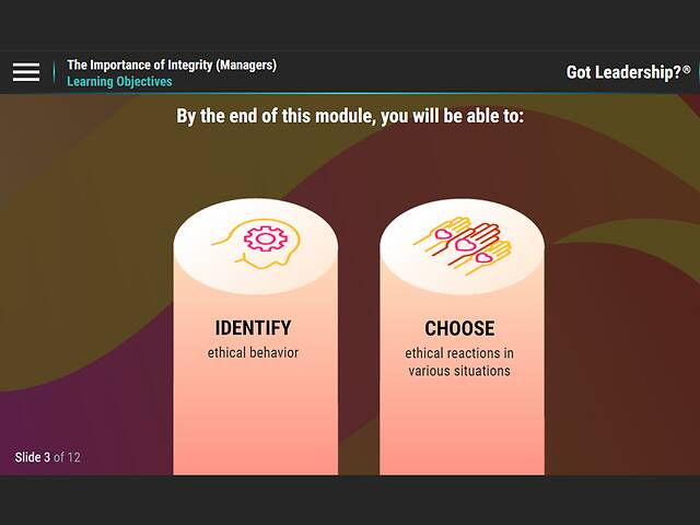 Got Leadership?® The Importance of Integrity (Managers)